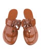 Tory Burch Patent Leather Slides