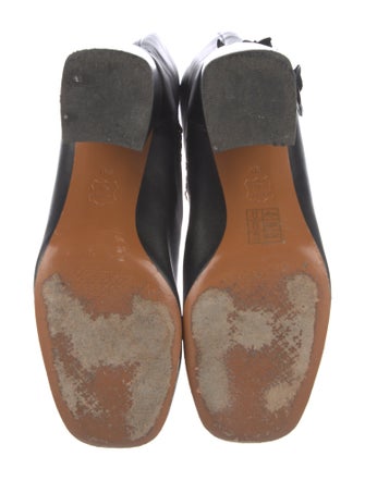 Tory Burch Leather Chain-Link Accents Boots