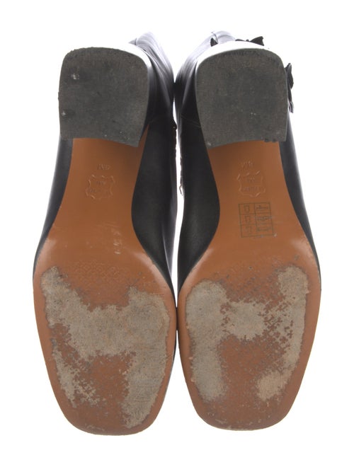 Tory Burch Leather Chain-Link Accents Boots