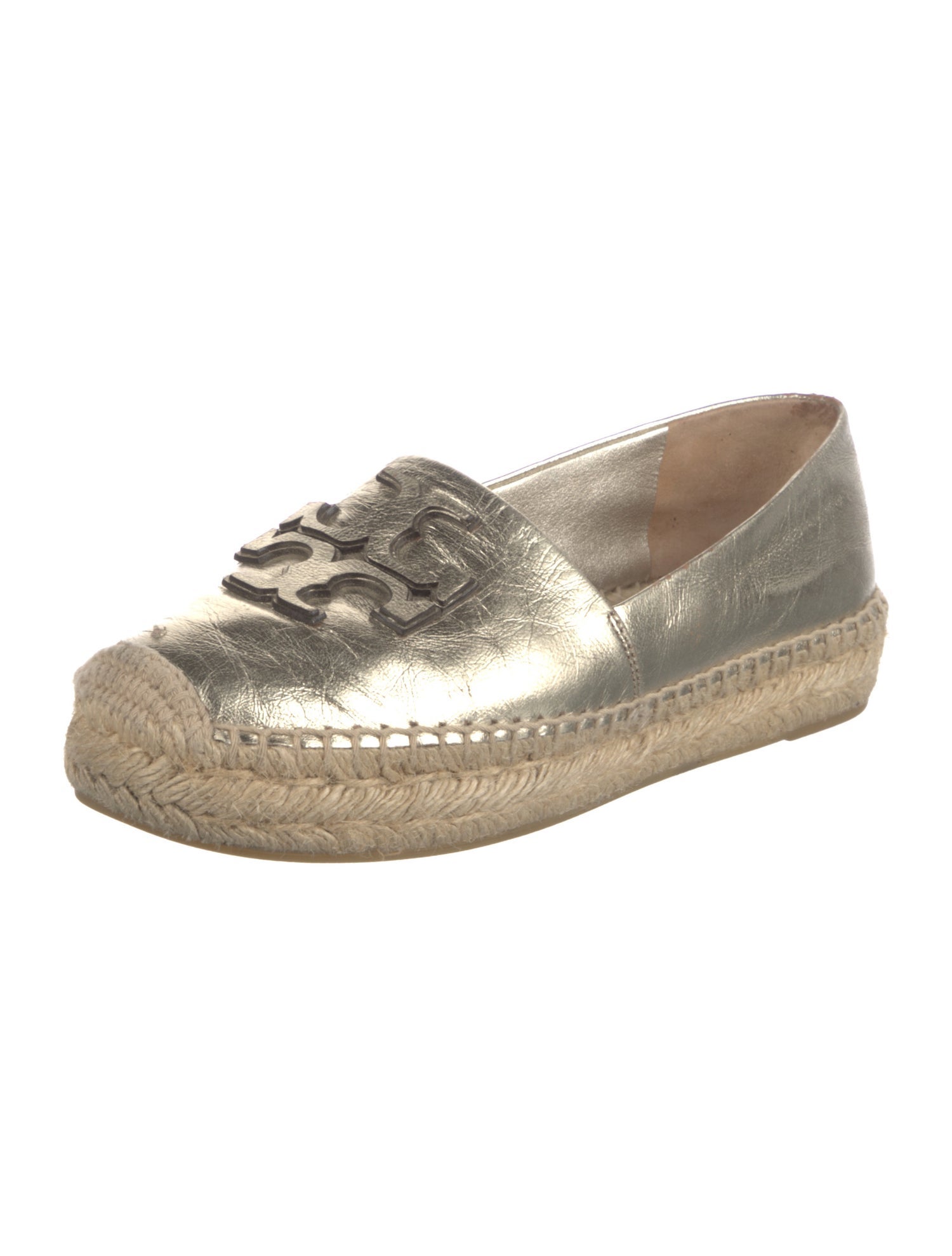 Tory Burch Leather Espadrilles