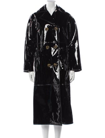 Tory Burch Lamb Leather Trench Coat