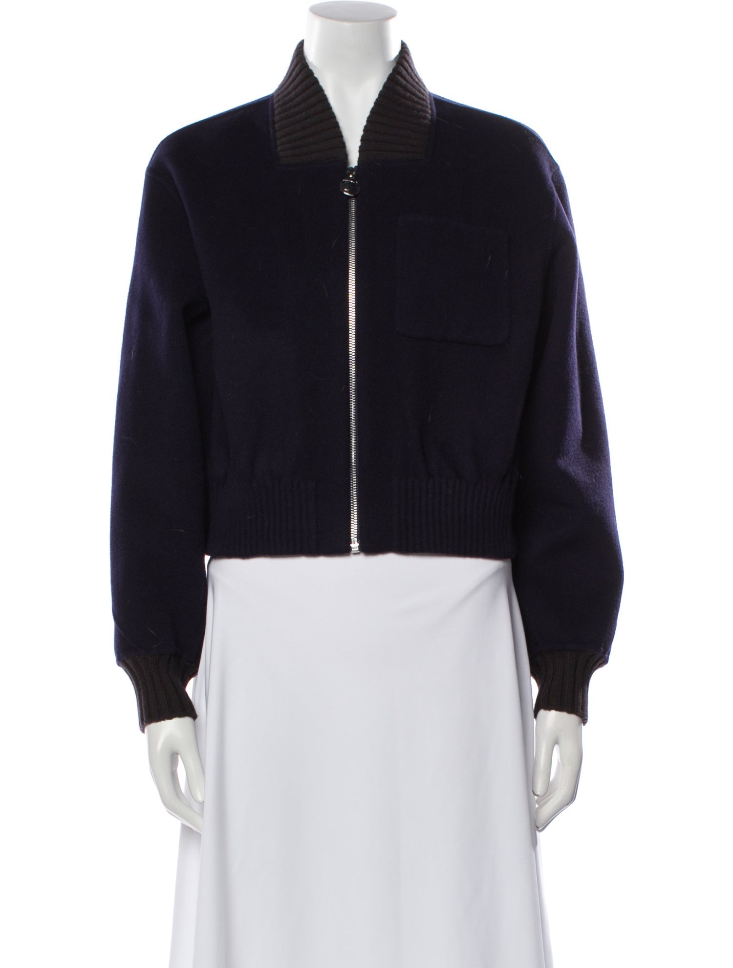 Tory Burch Wool Bomber Jacket