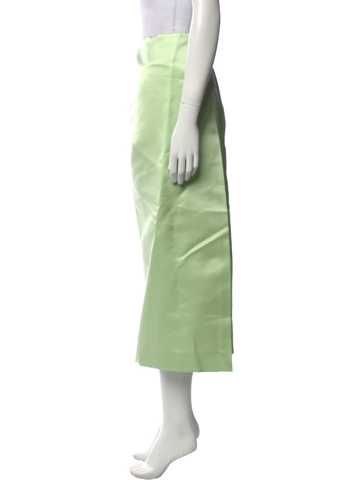 Tory Burch Silk Midi Length Skirt