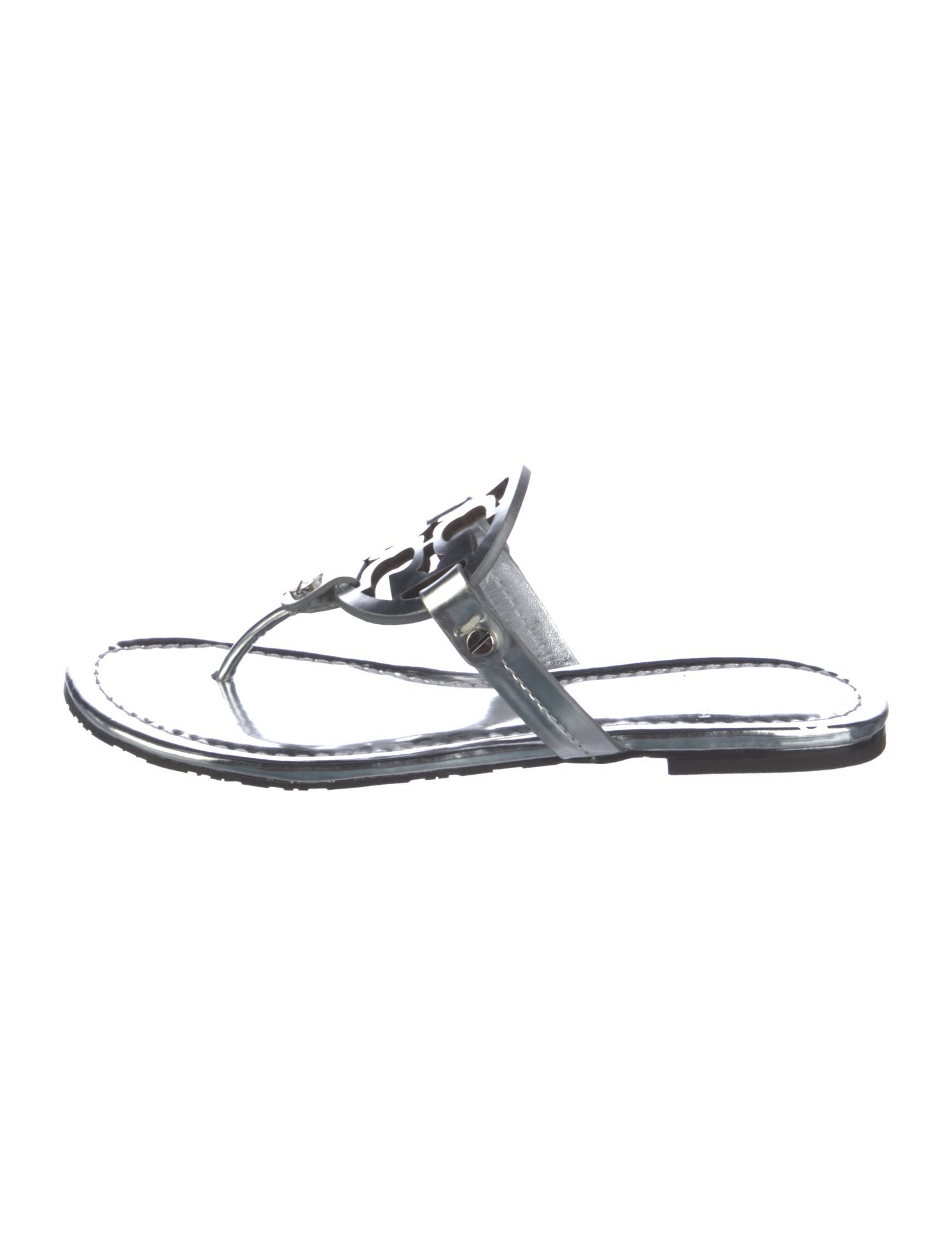 Tory Burch Patent Leather Slides