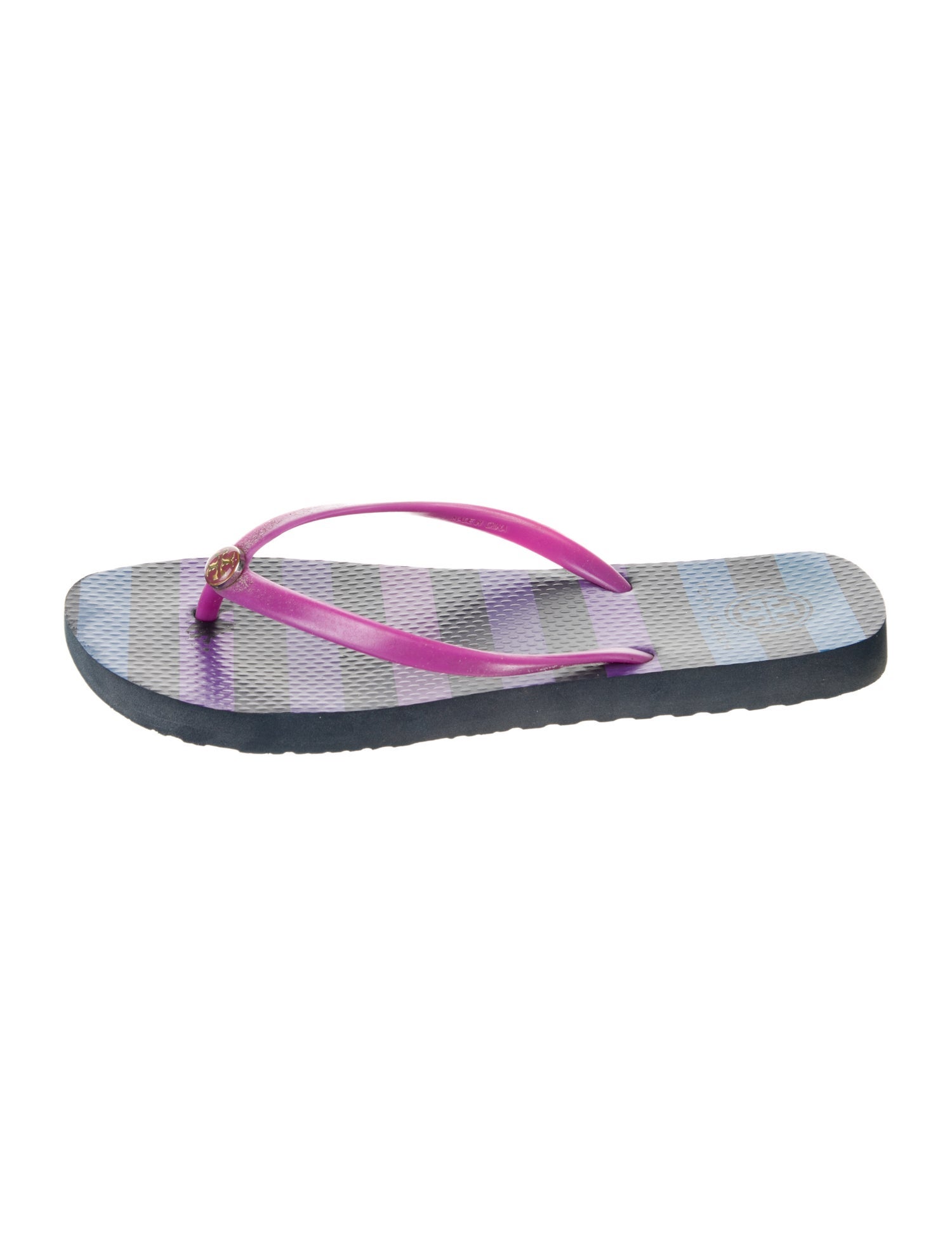 Tory Burch Rubber Printed Flip Flops
