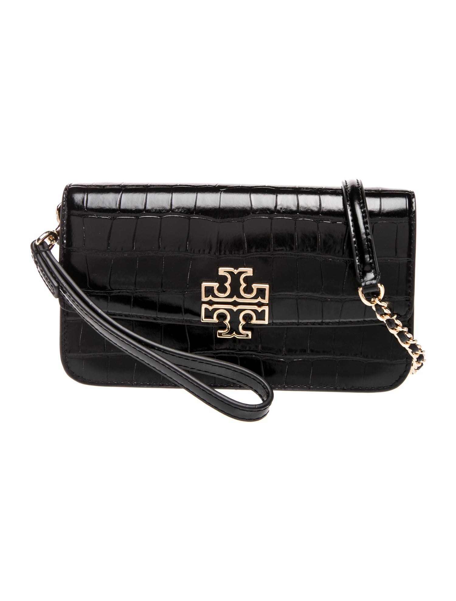 Tory Burch Embossed Leather Crossbody Bag