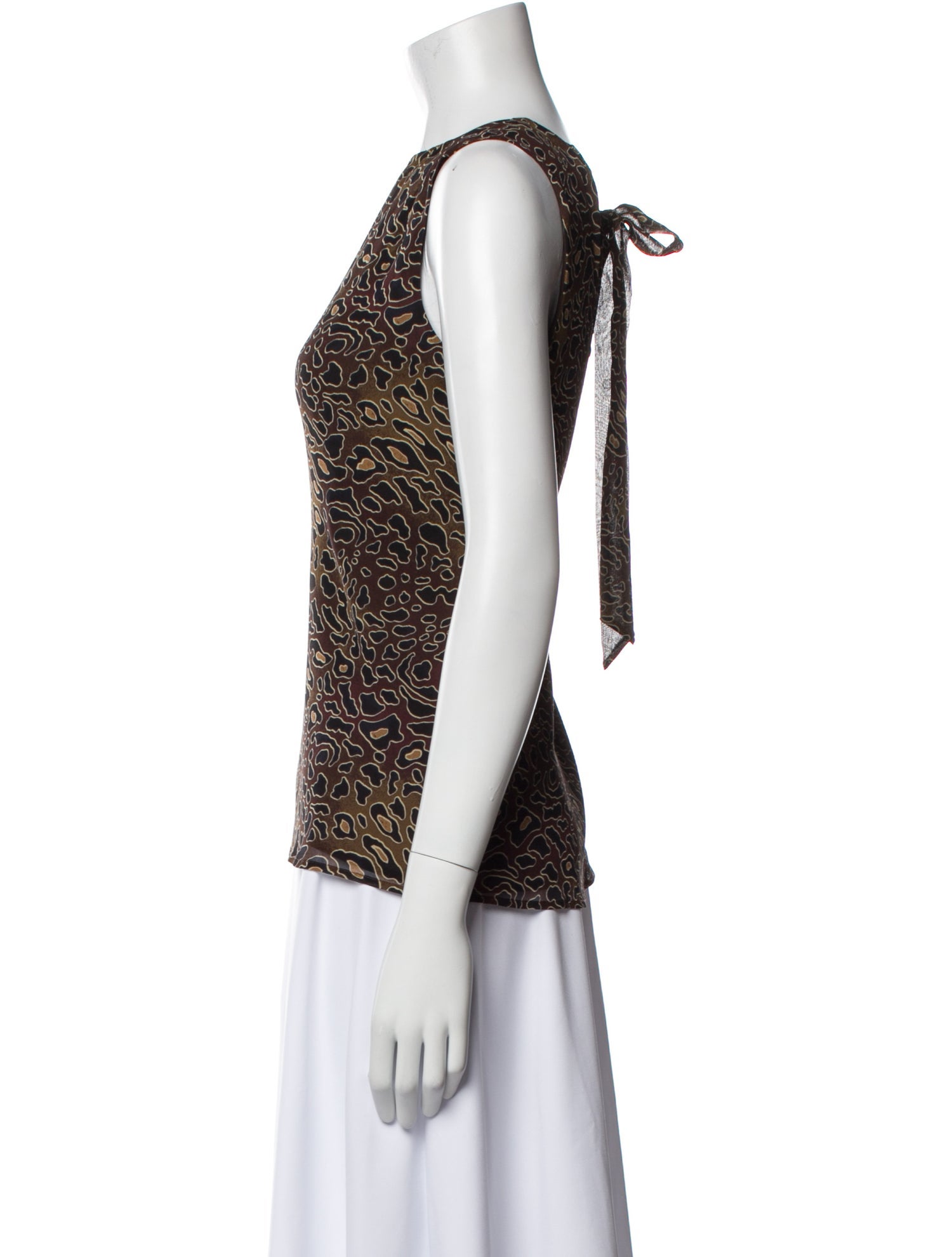 Tory Burch Silk Printed Top