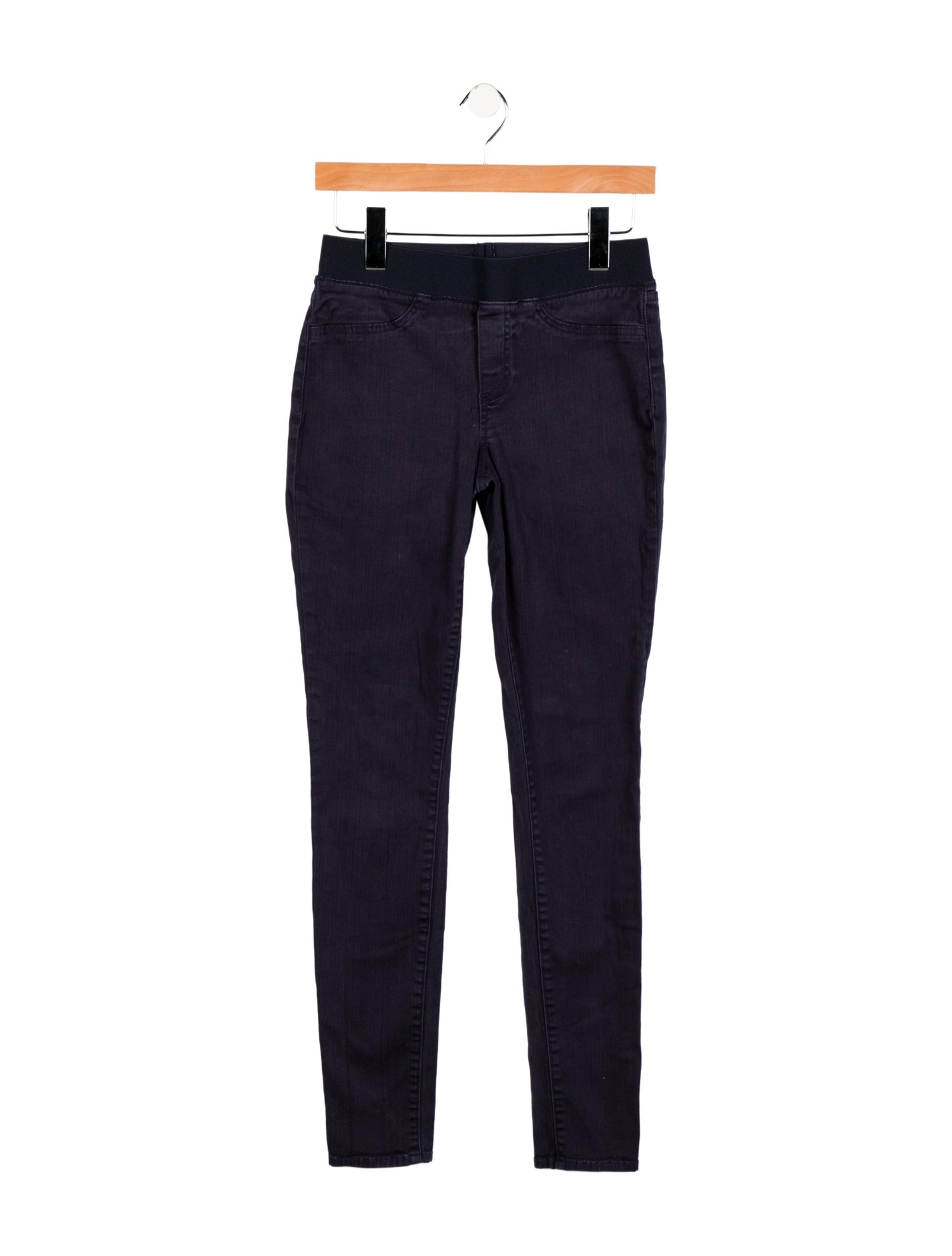 Tory Burch Low-Rise Skinny Leg Jeans