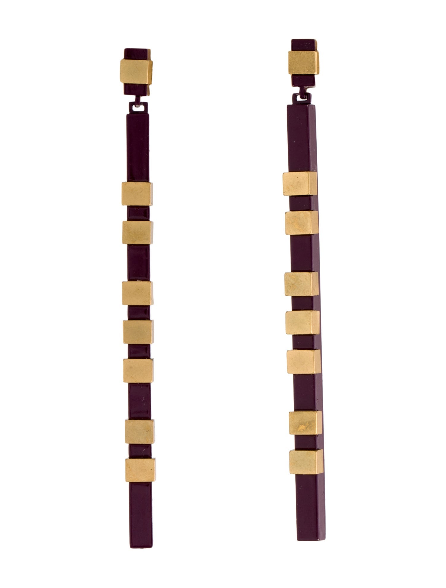 Tory Burch Enamel Drop Earrings