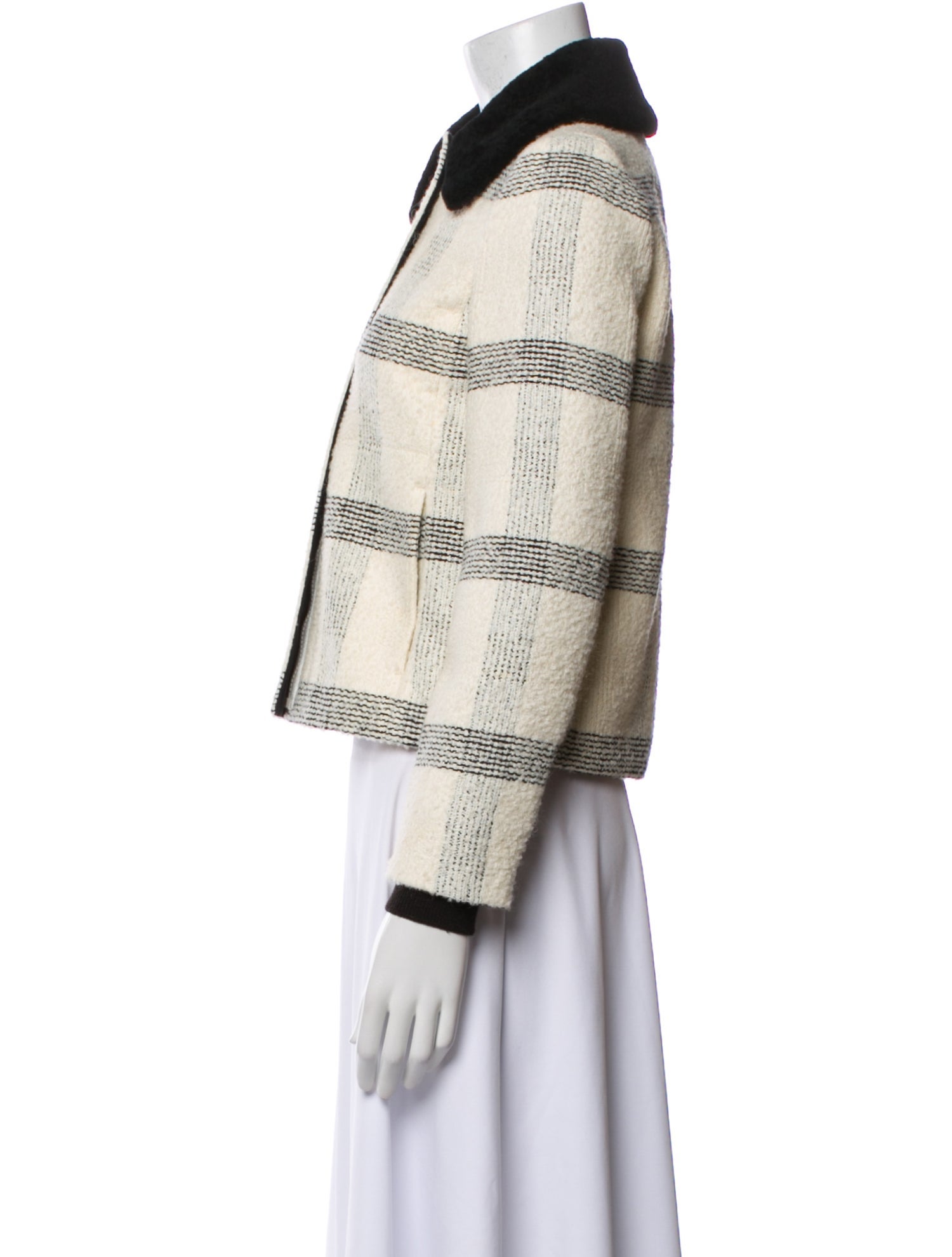 Tory Burch Plaid Print Evening Jacket w/ Tags