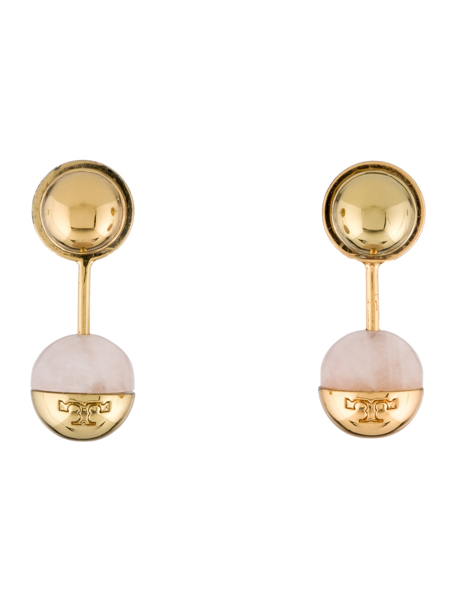 Tory Burch Logo Jacket Earrings
