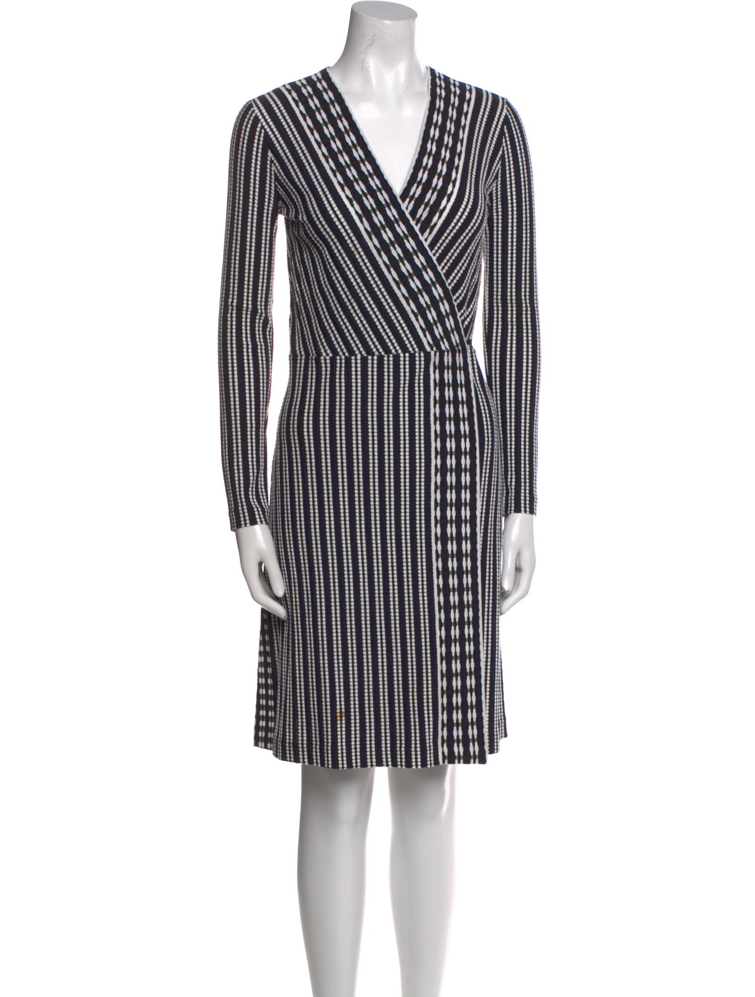 Tory Burch Striped Knee-Length Dress