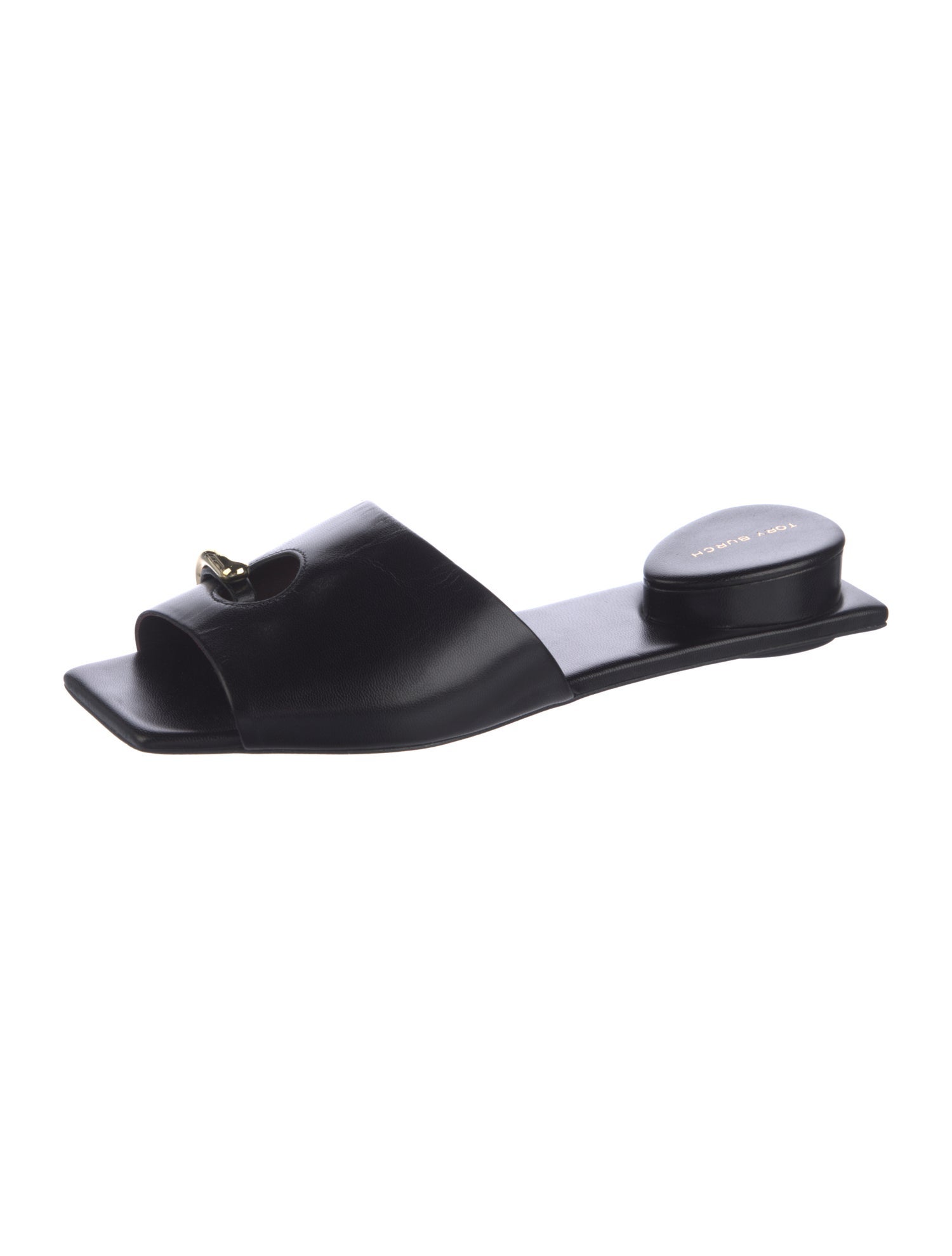 Tory Burch Leather Slides