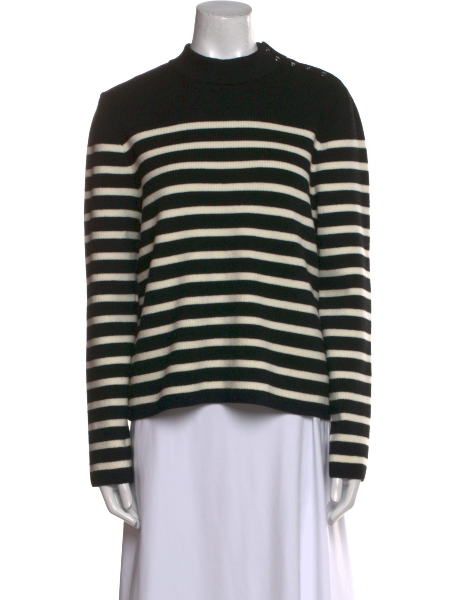 Tory Burch Merino Wool Striped Sweater w/ Tags