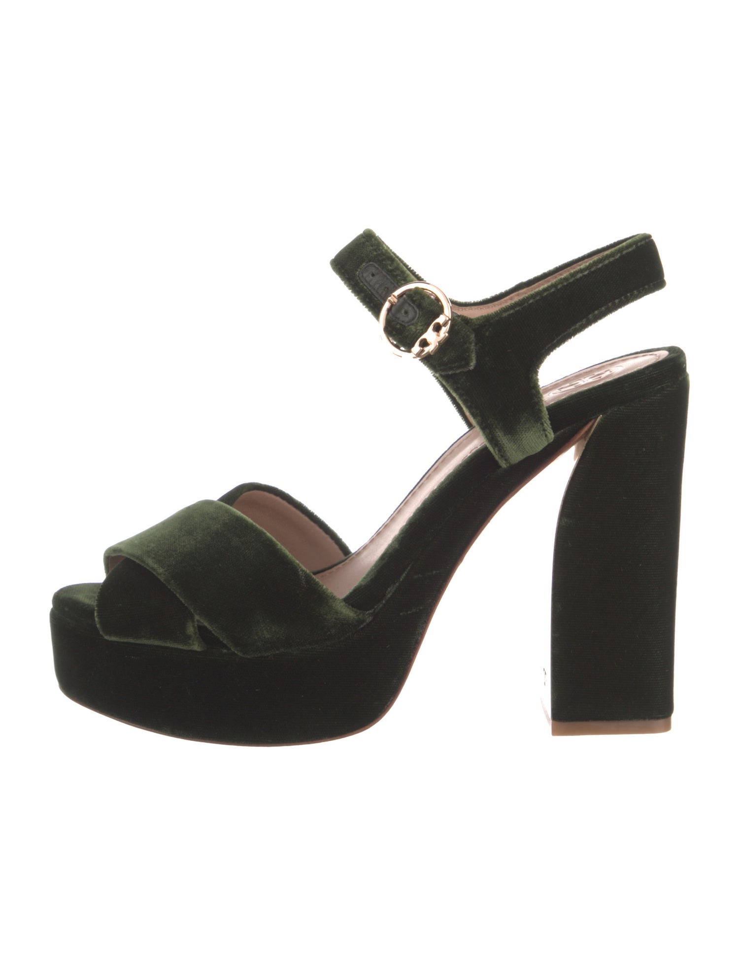 Tory Burch Velvet Sandals