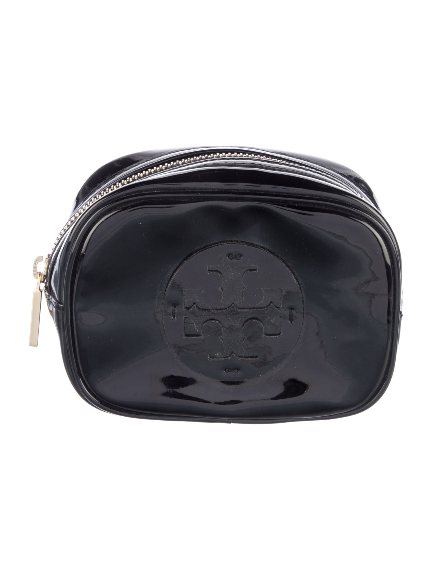 Tory Burch Patent Leather Cosmetic Bag