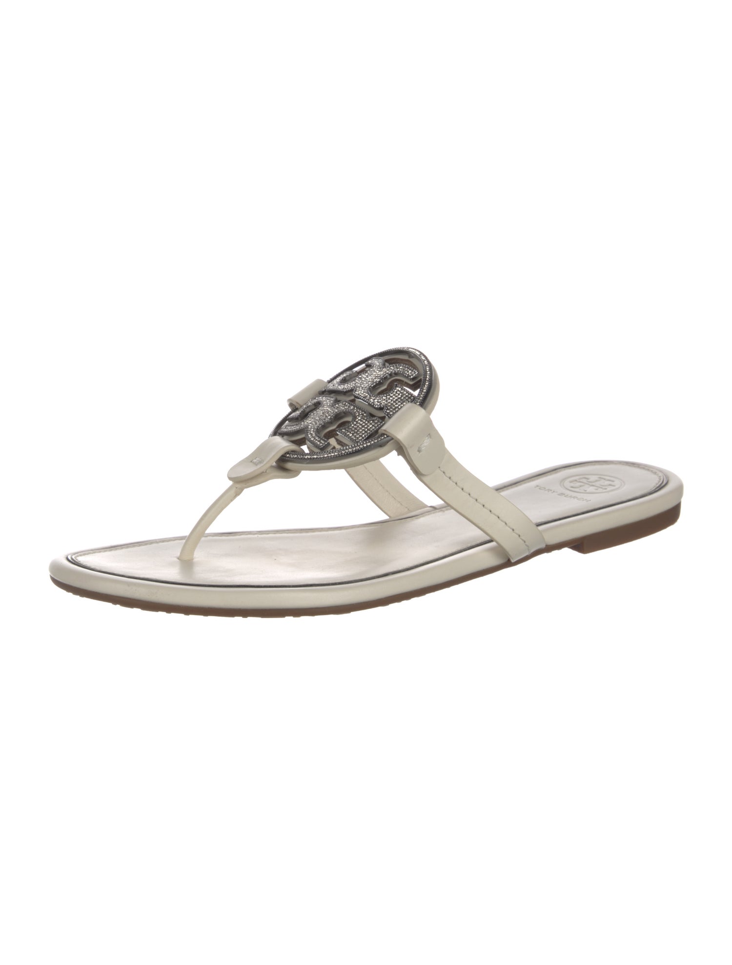 Tory Burch Leather Flip Flops