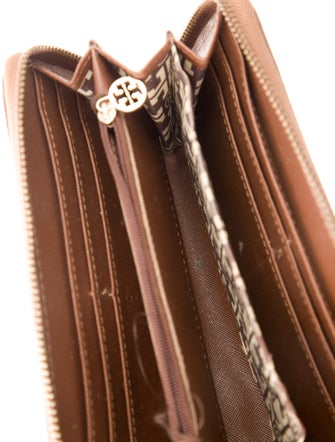 Tory Burch Leather Printed Wallet