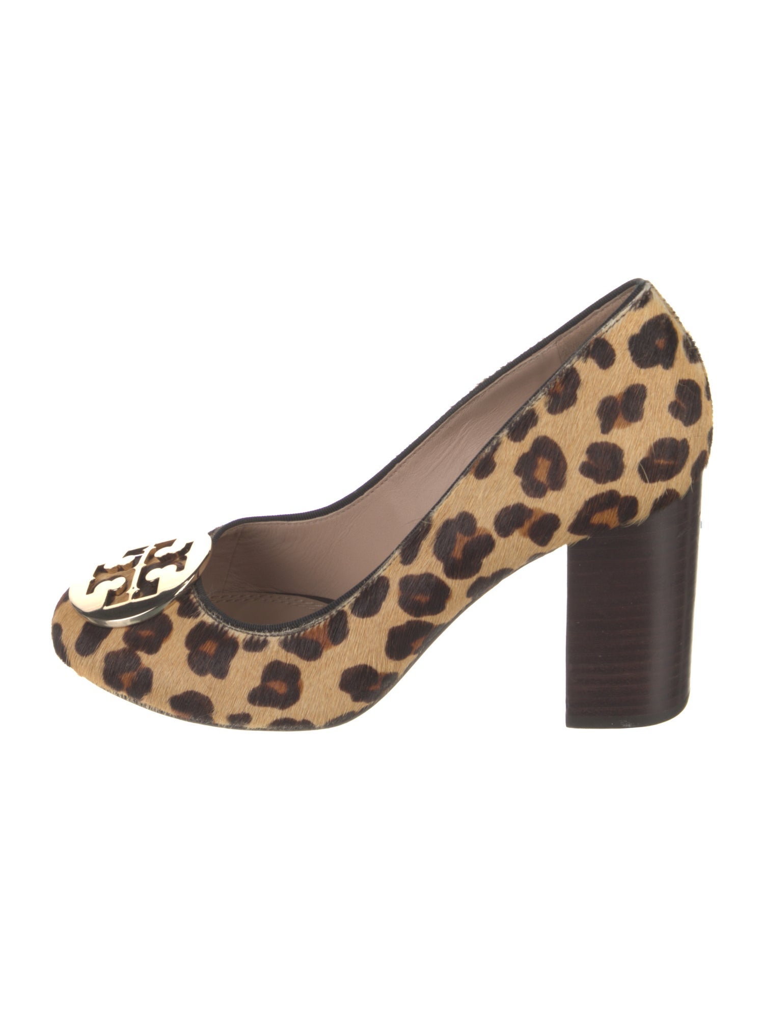 Tory Burch Ponyhair Animal Print Pumps