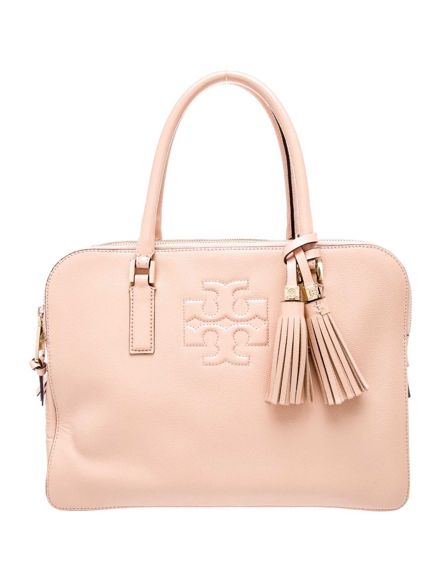 Tory Burch Leather Top Handle Bag