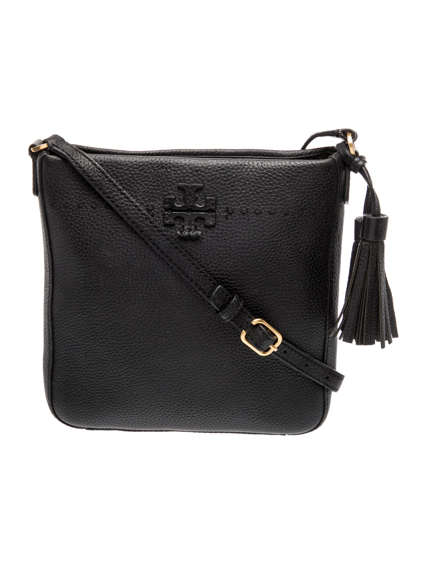 Tory Burch Leather Messenger Bag