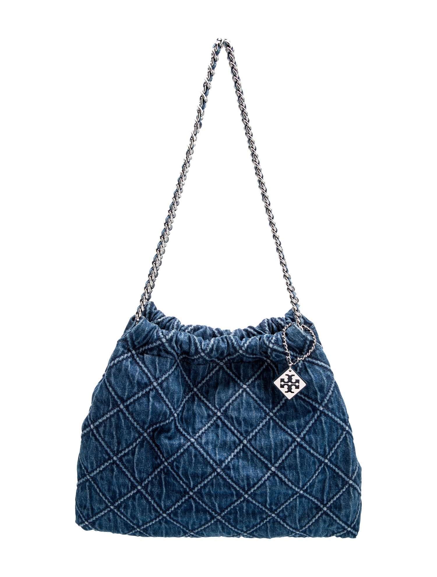 Tory Burch Denim Fleming Large