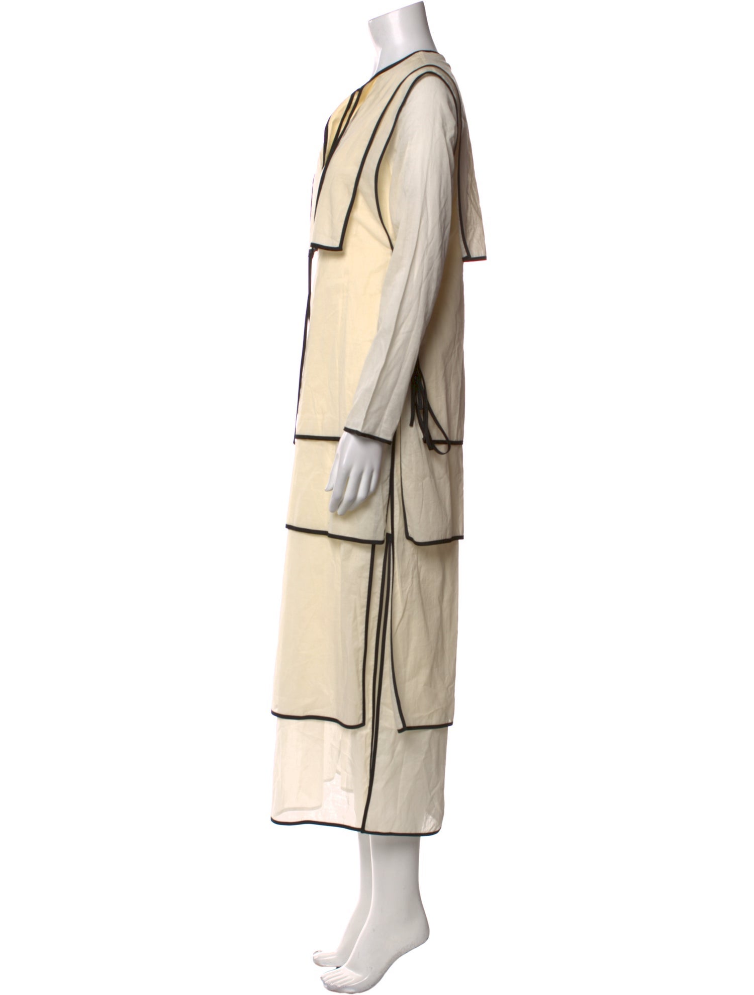 Tory Burch V-Neck Long Dress