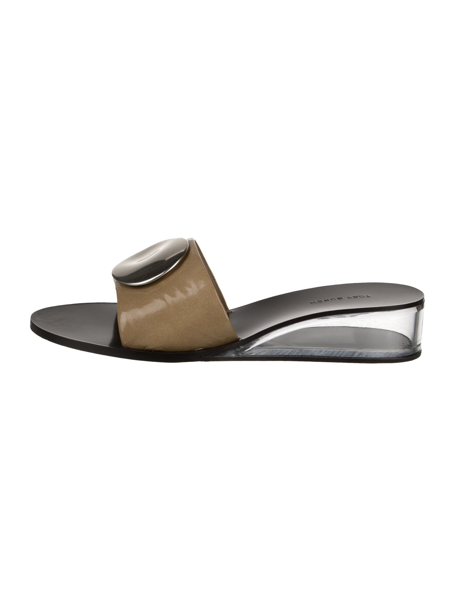 Tory Burch Leather Slides