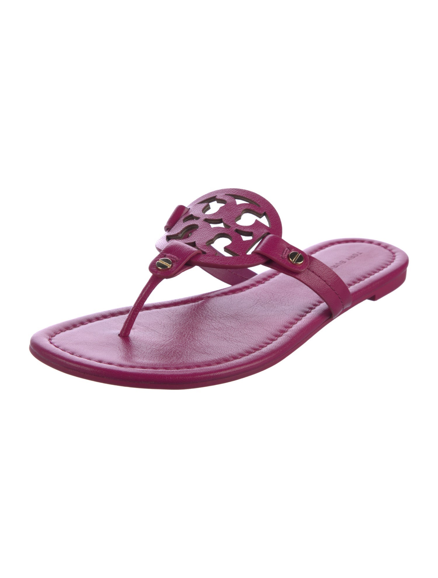Tory Burch Leather Flip Flops