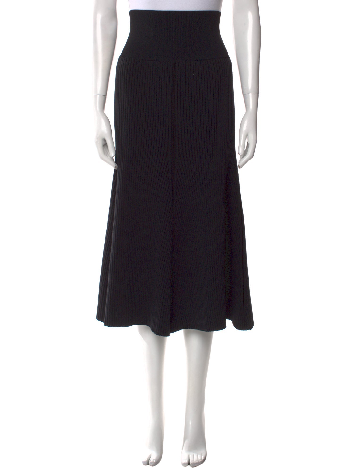 Tory Burch Pleated Accents Midi Length Skirt w/ Tags