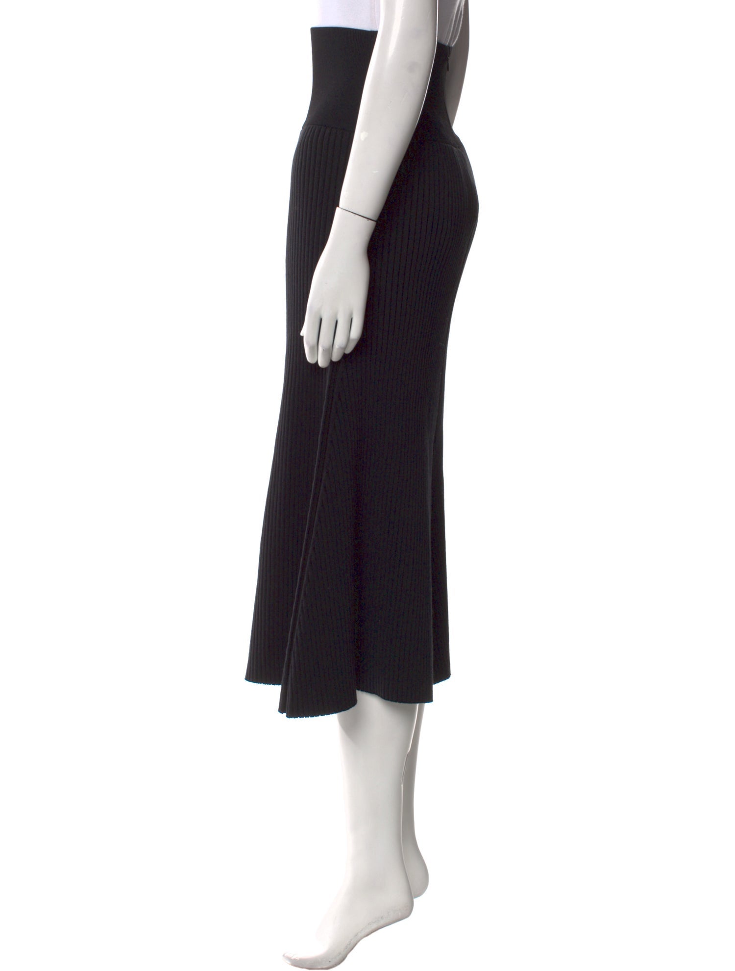 Tory Burch Pleated Accents Midi Length Skirt w/ Tags