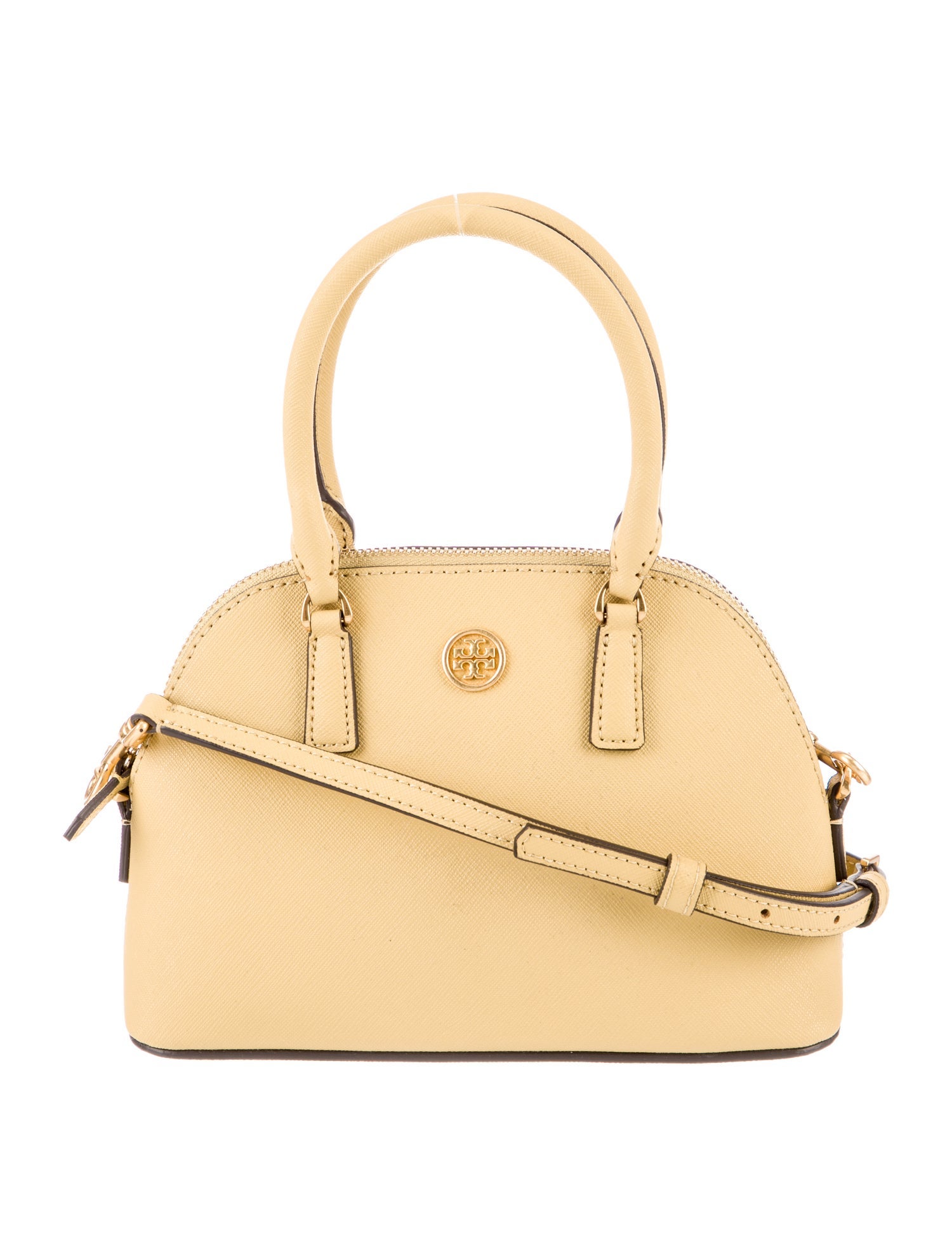 Tory Burch Saffiano Leather Top Handle Bag