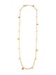 Tory Burch Faux Pearl Station Necklace