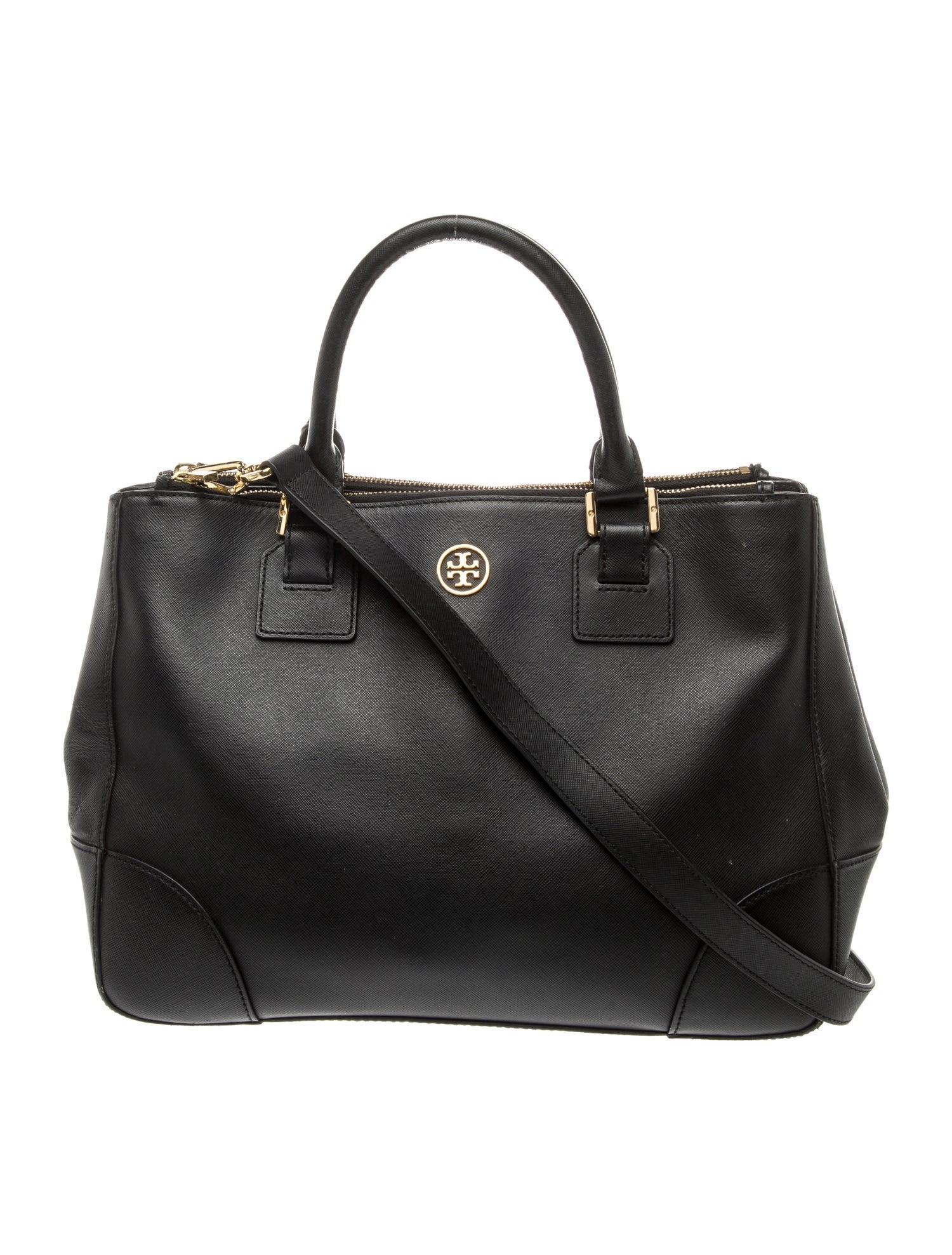 Tory Burch Saffiano Leather Top Handle Bag