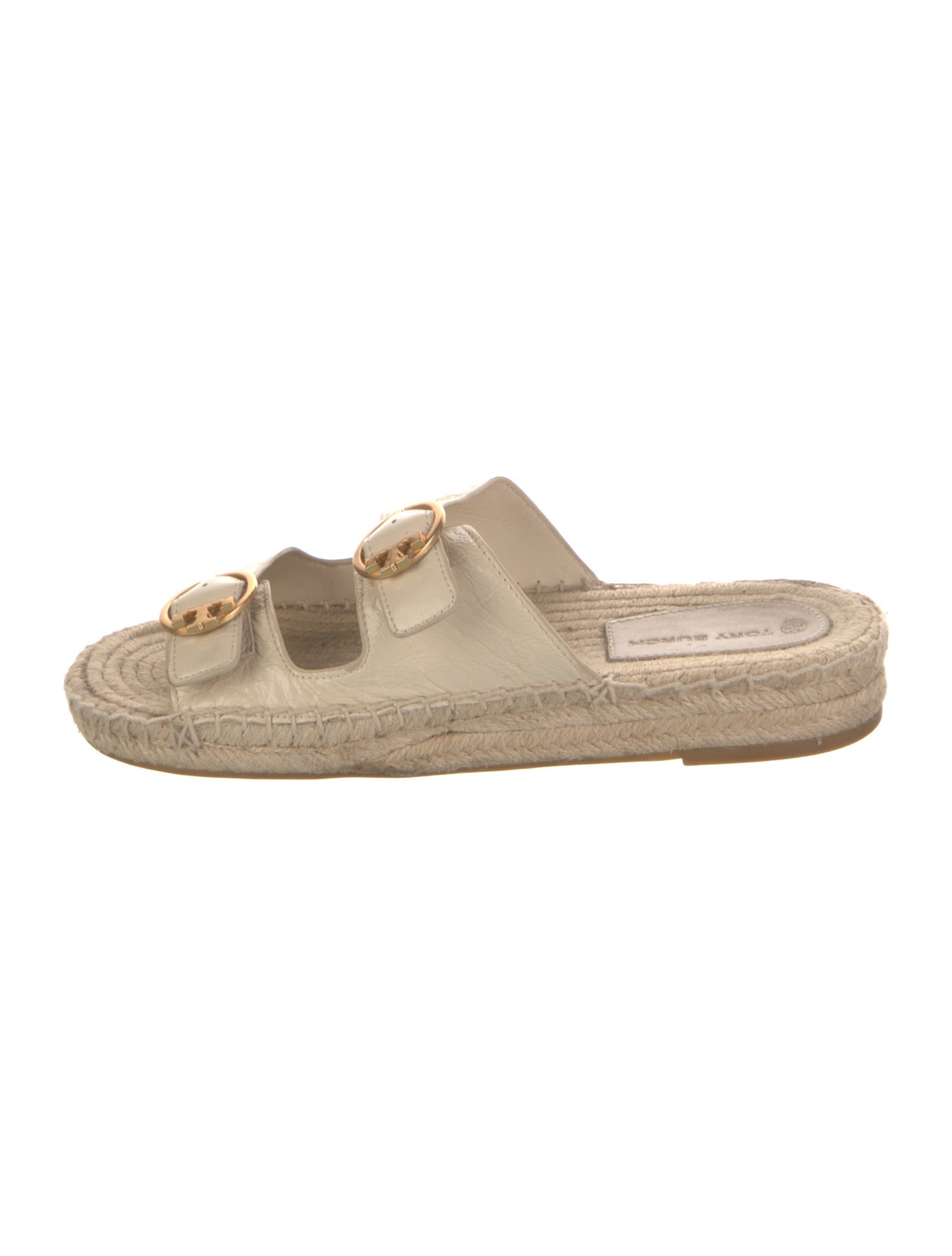 Tory Burch Leather Espadrilles