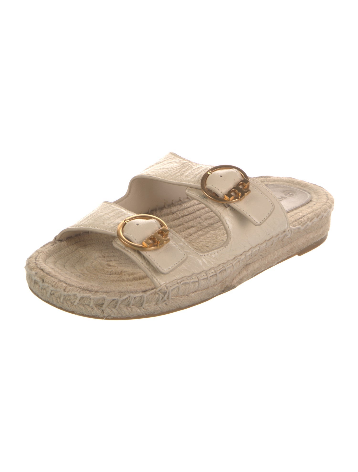 Tory Burch Leather Espadrilles