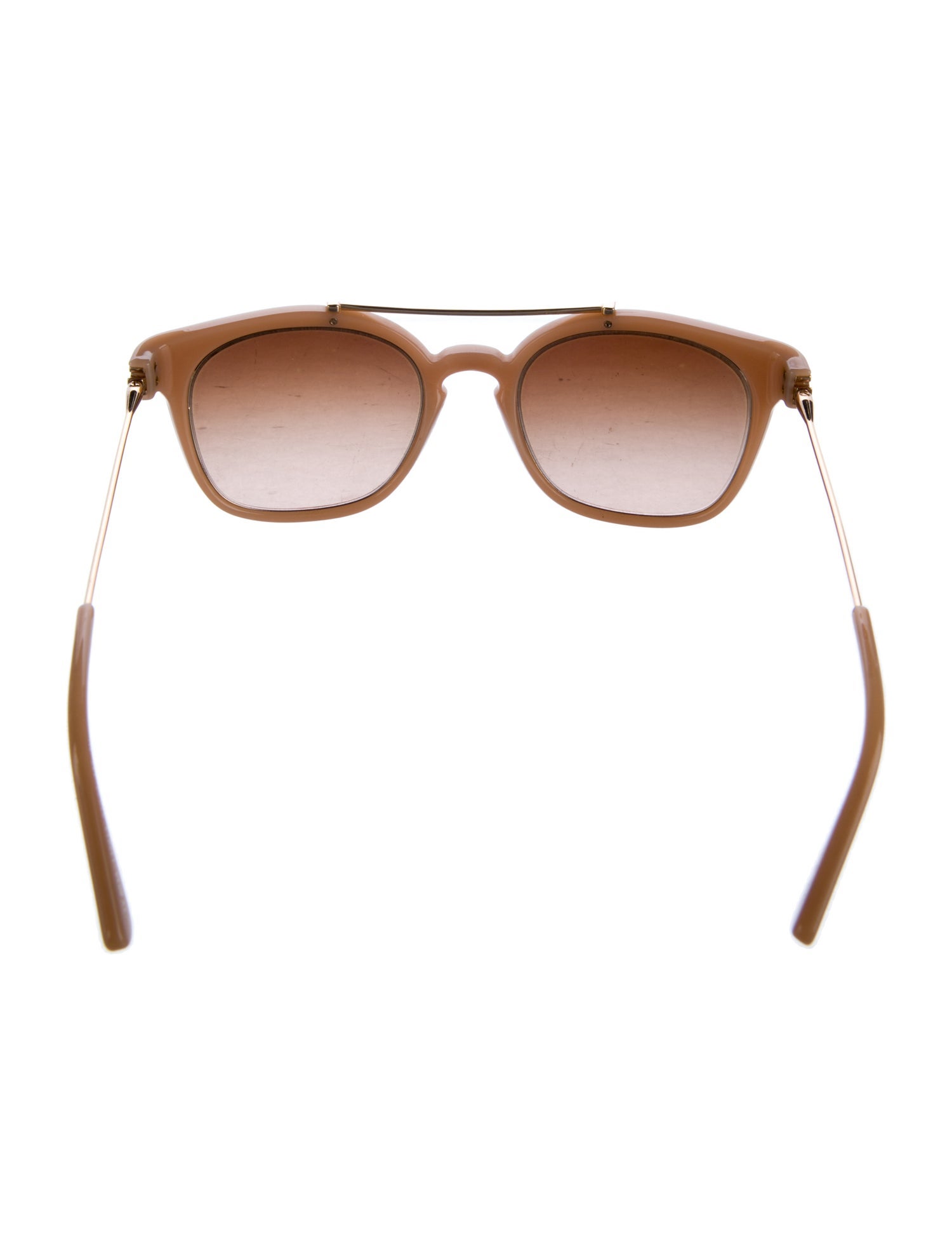Tory Burch Round Mirrored Sunglasses