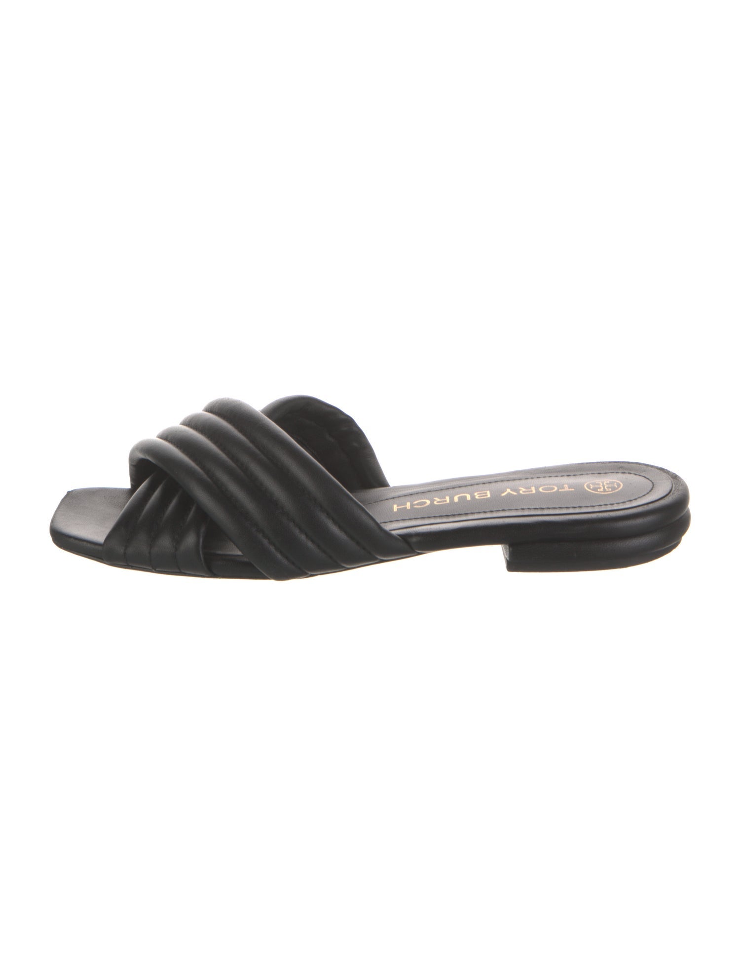 Tory Burch Leather Slides