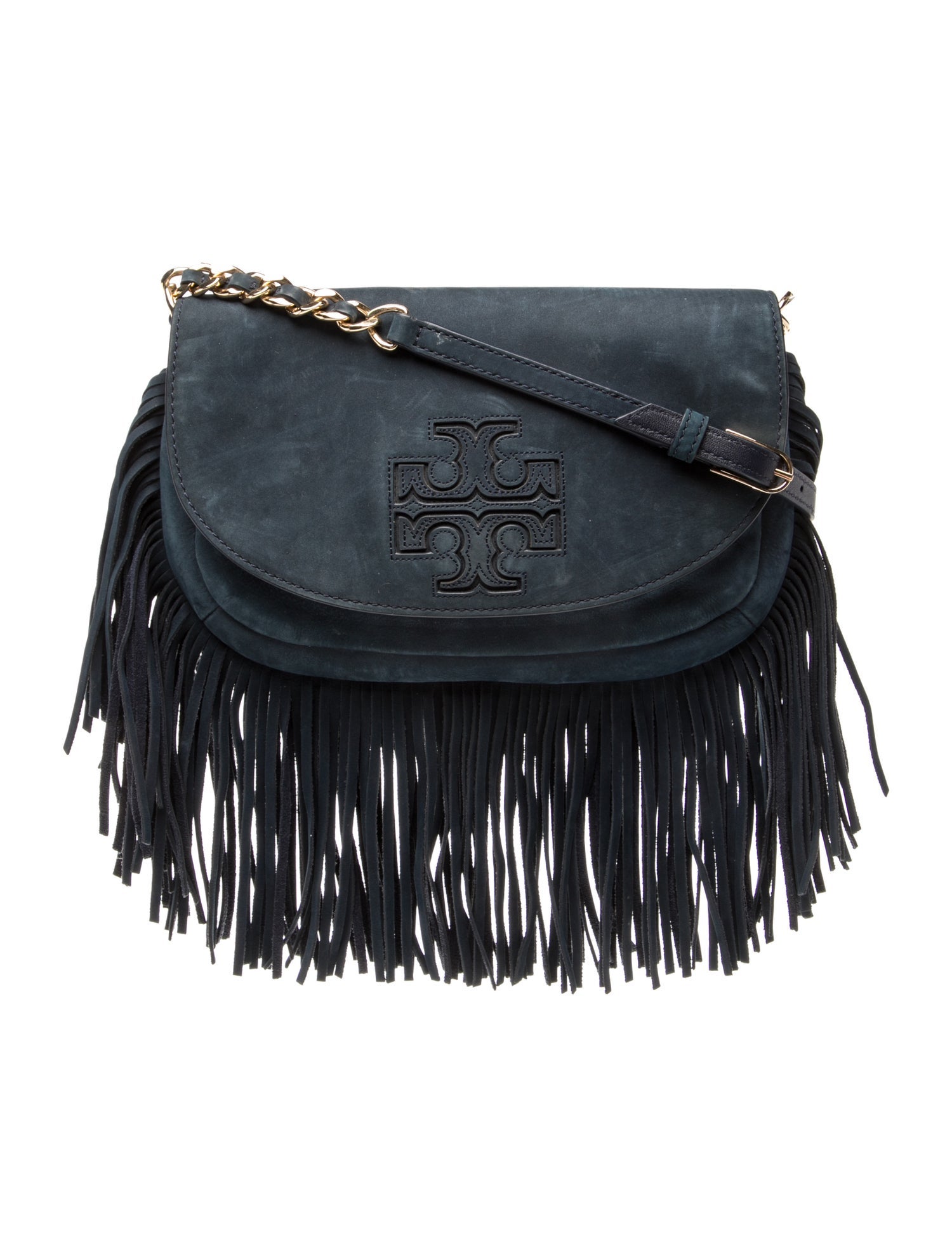 Tory Burch Suede Shoulder Bag