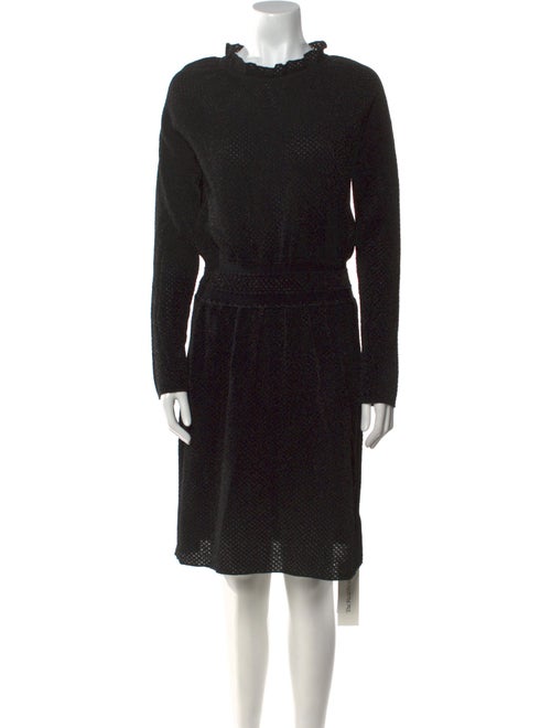 Tory Burch Mock Neck Knee-Length Dress