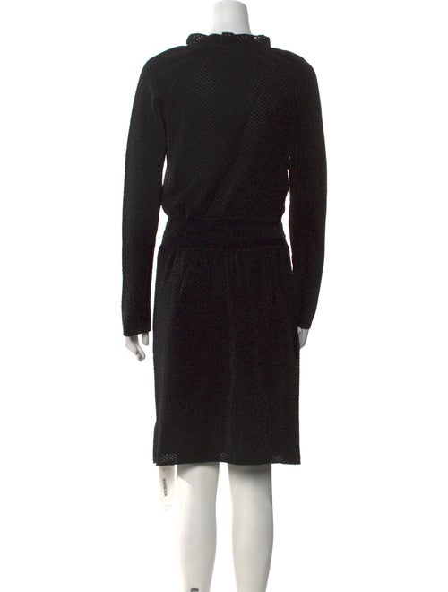 Tory Burch Mock Neck Knee-Length Dress