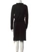 Tory Burch Mock Neck Knee-Length Dress