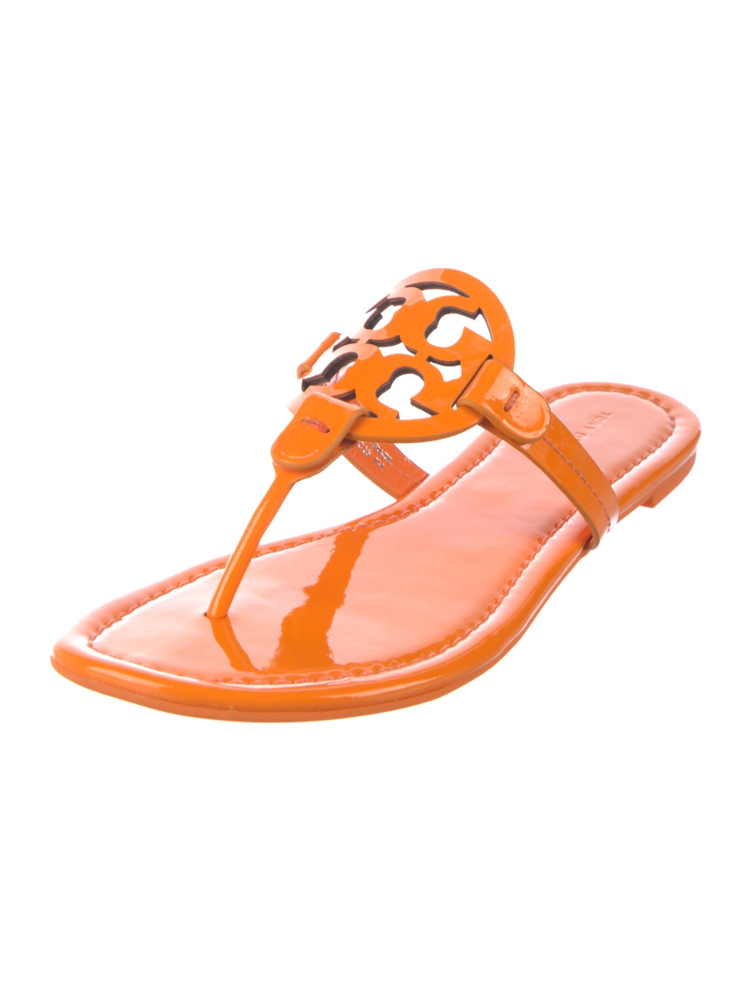 Tory Burch Patent Leather Slides