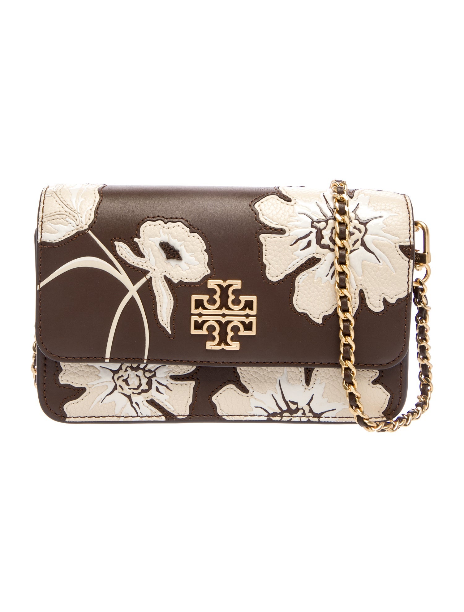 Tory Burch Leather Minaudière