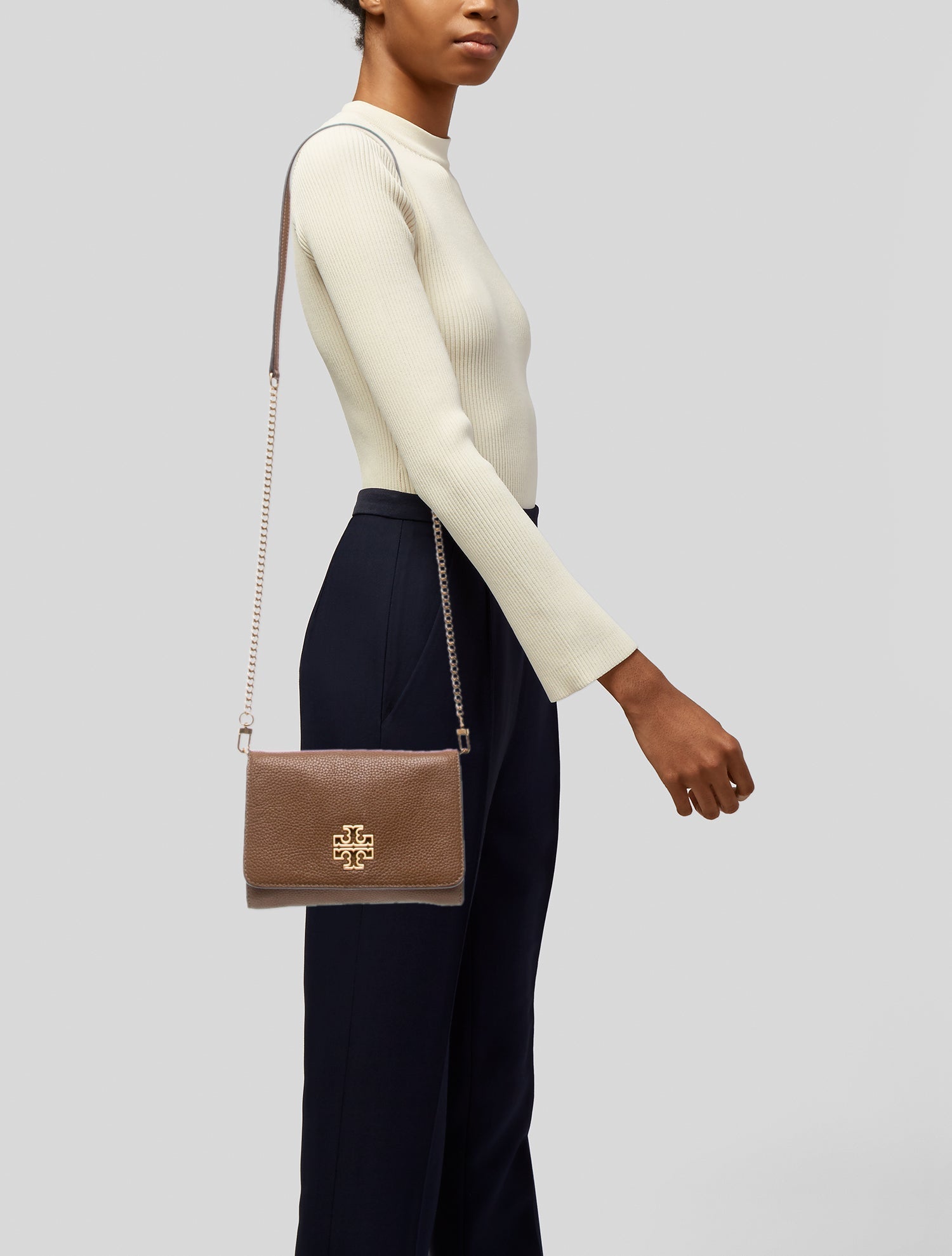 Tory Burch Signature Clutch