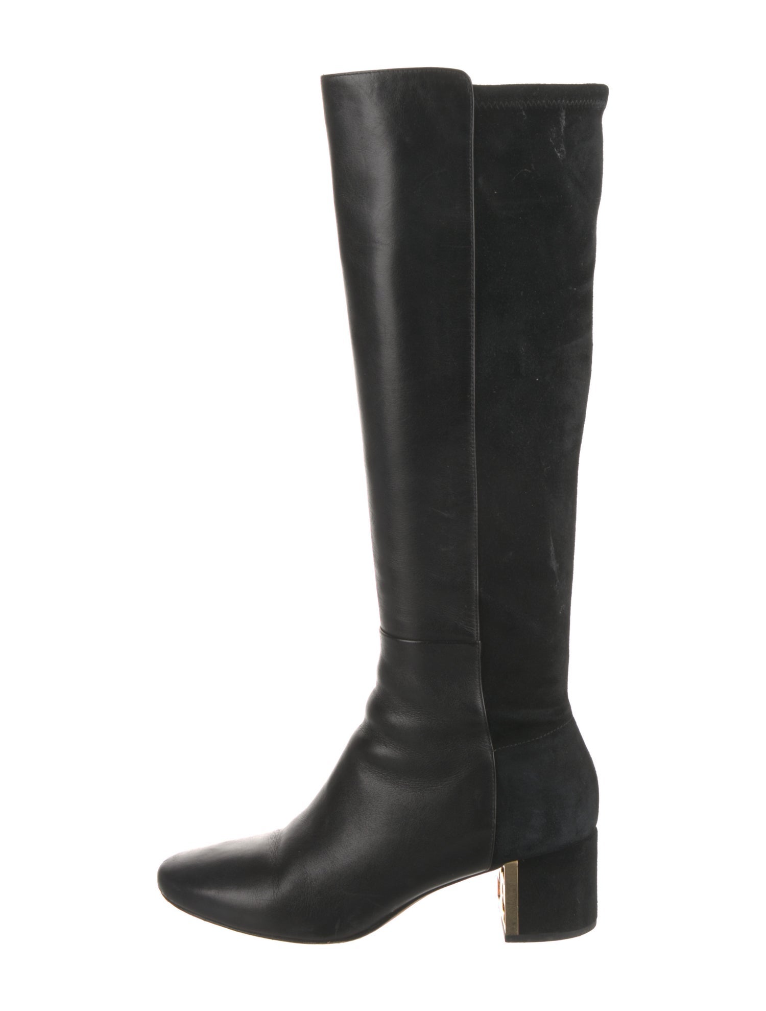 Tory Burch Leather Riding Boots