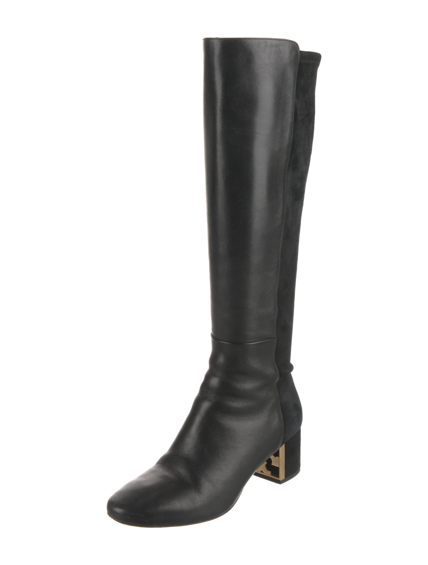 Tory Burch Leather Riding Boots