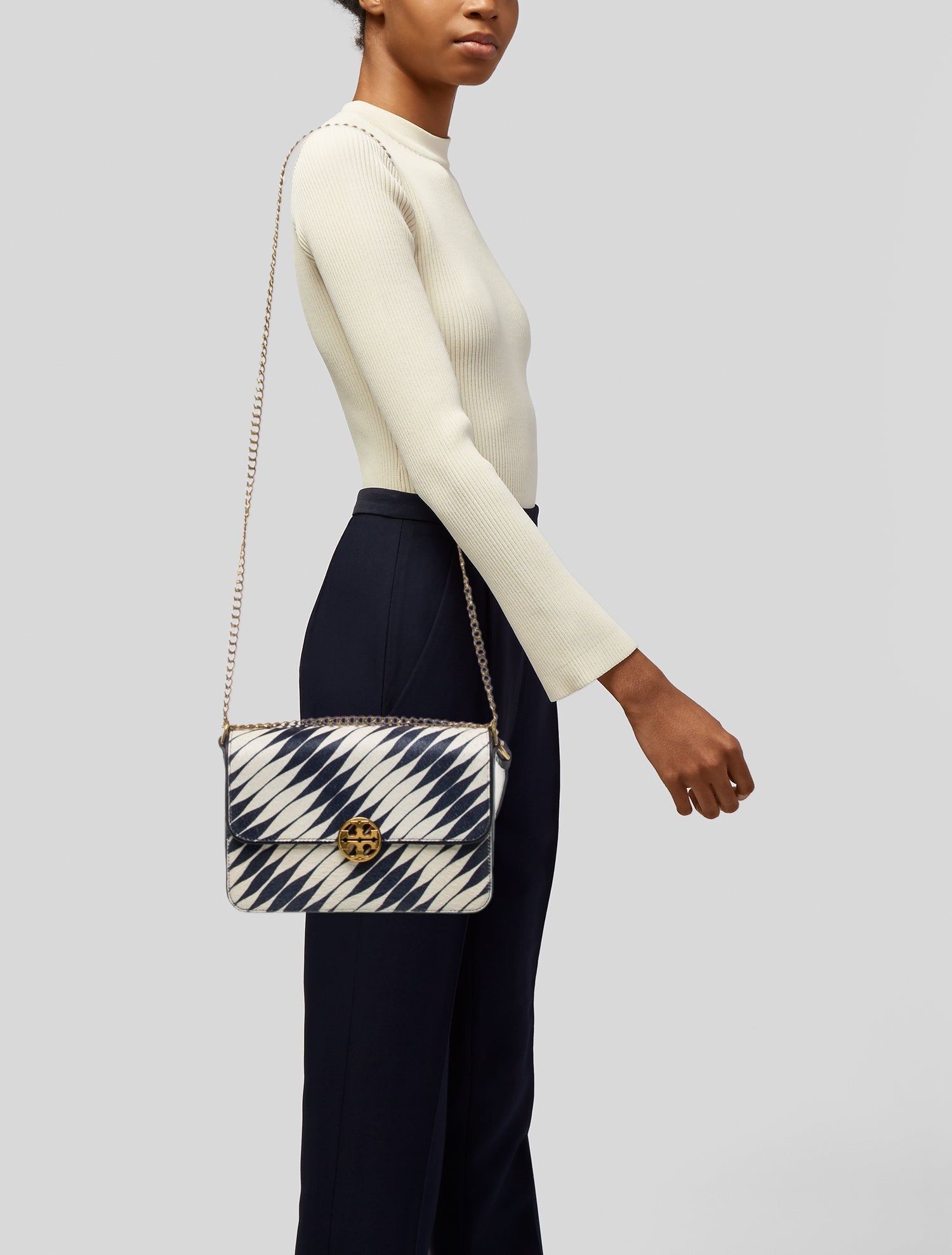 Tory Burch Ponyhair Shoulder Bag