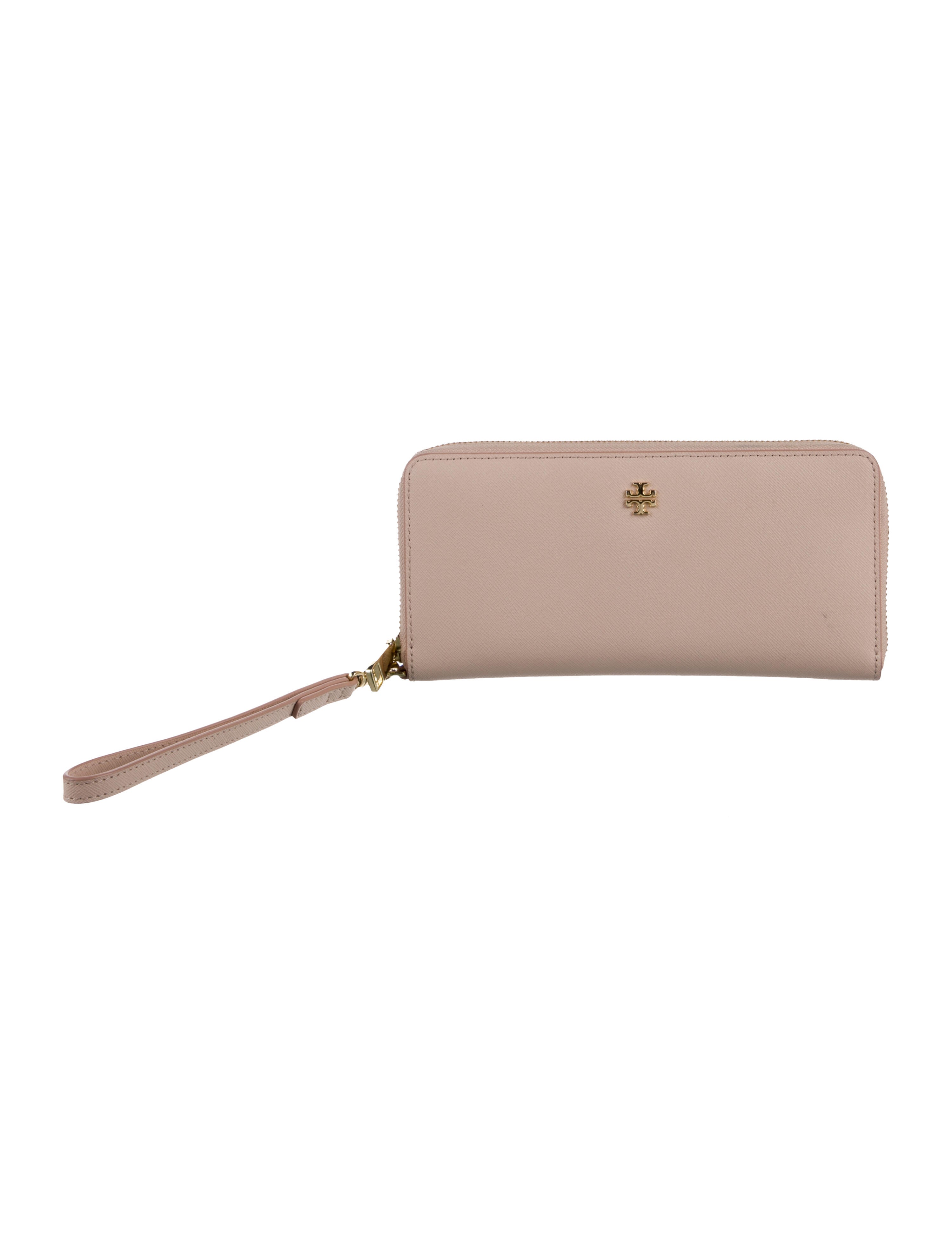 Tory Burch Leather Wristlet