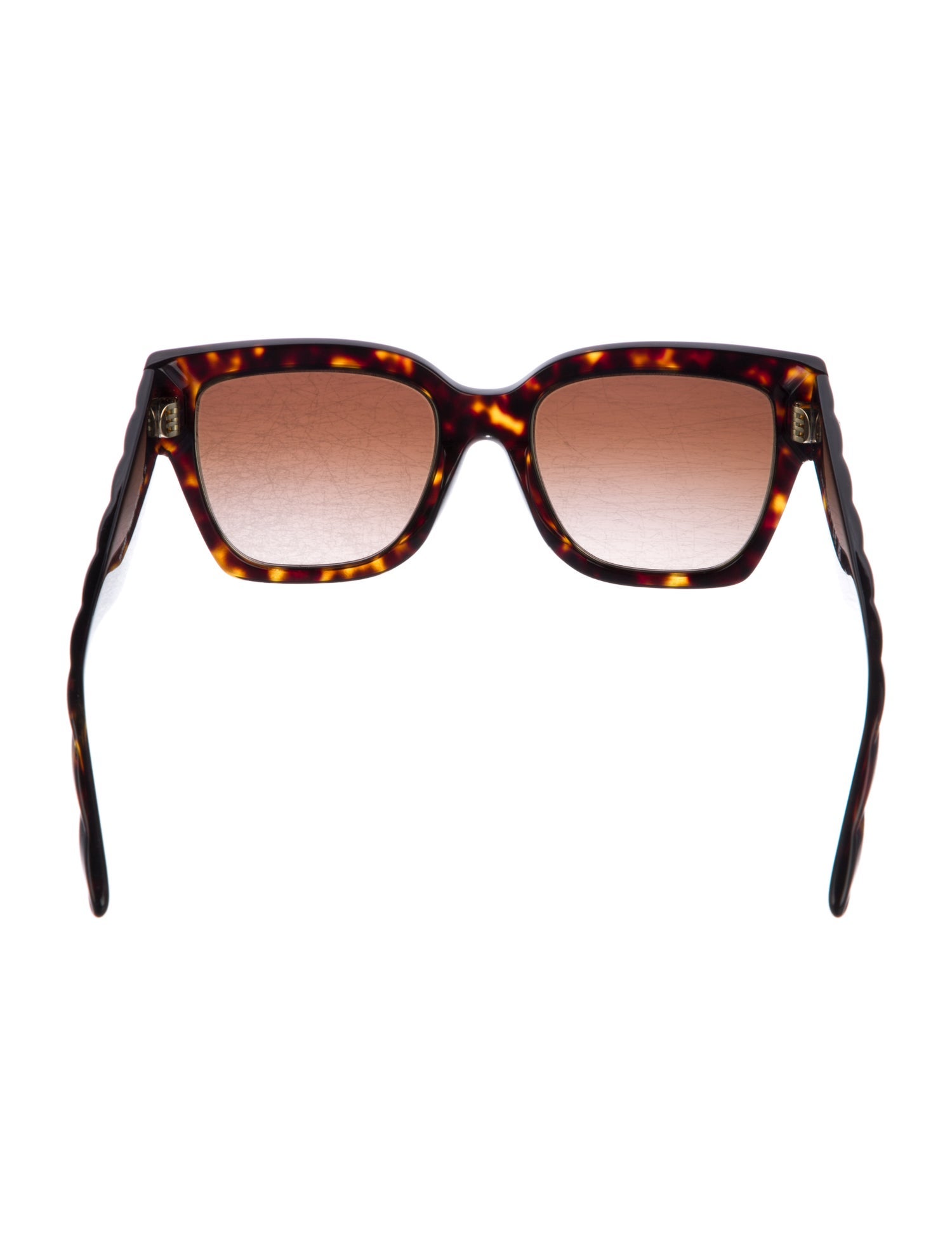 Tory Burch Square Gradient Sunglasses